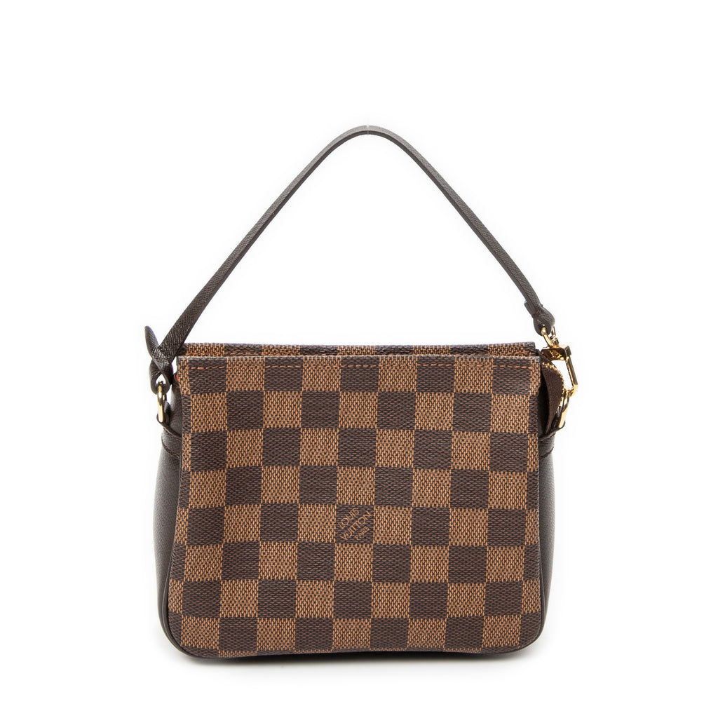 Pouch Trousse Make Up Pouch Brown Damier Ebene