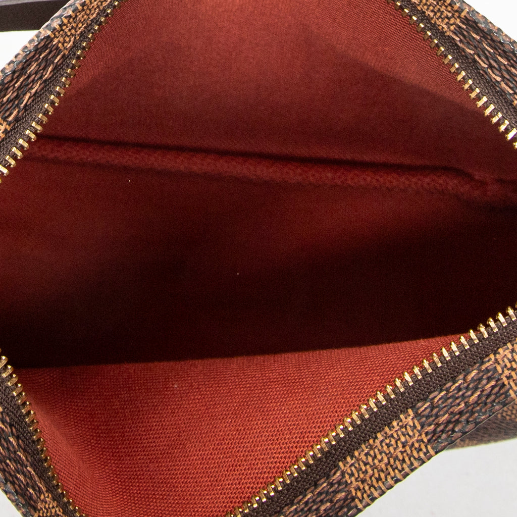 Pouch Trousse Make Up Pouch Brown Damier Ebene