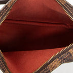 Pouch Trousse Make Up Pouch Brown Damier Ebene