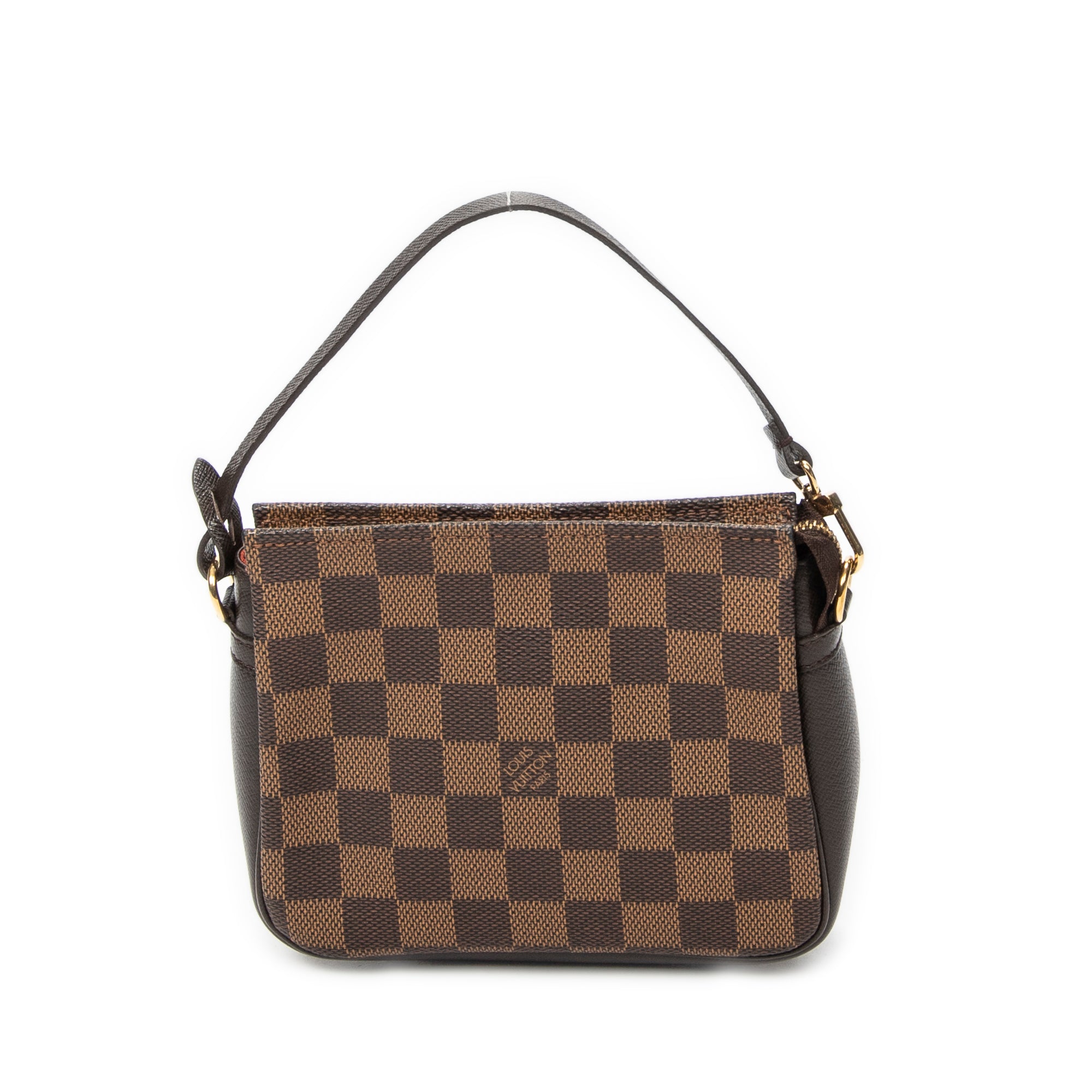 Pouch Trousse Make Up Pouch Brown Damier Ebene