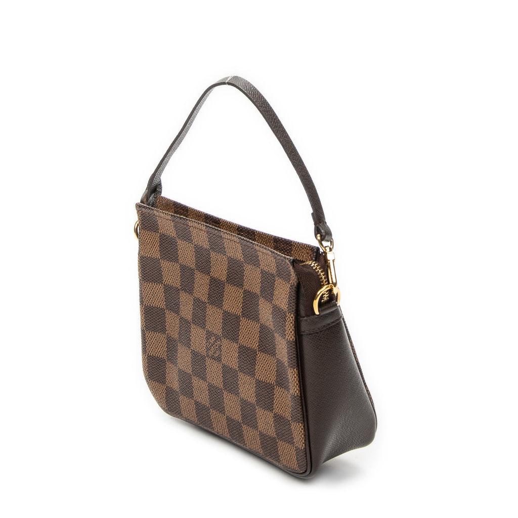 Pouch Trousse Make Up Pouch Brown Damier Ebene