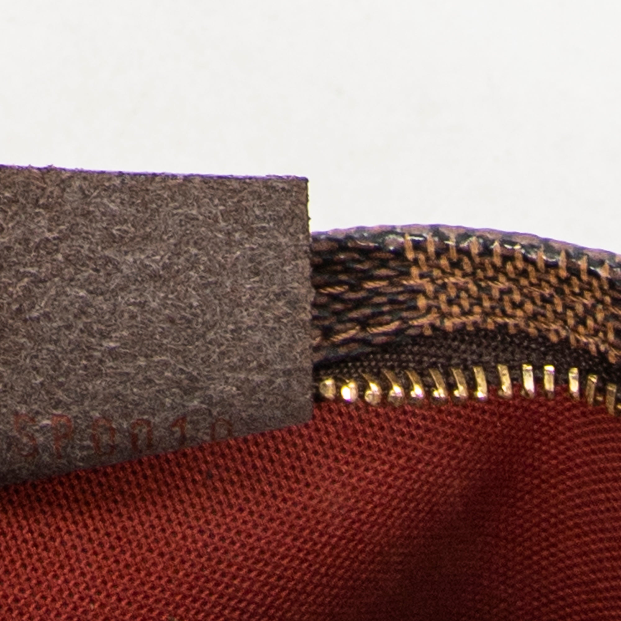 Pouch Trousse Make Up Pouch Brown Damier Ebene