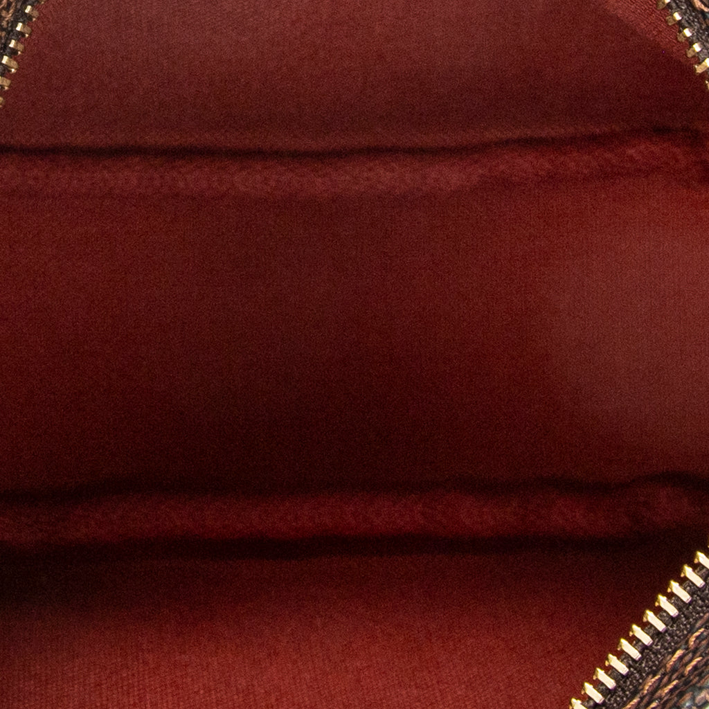 Pouch Trousse Make Up Pouch Brown Damier Ebene