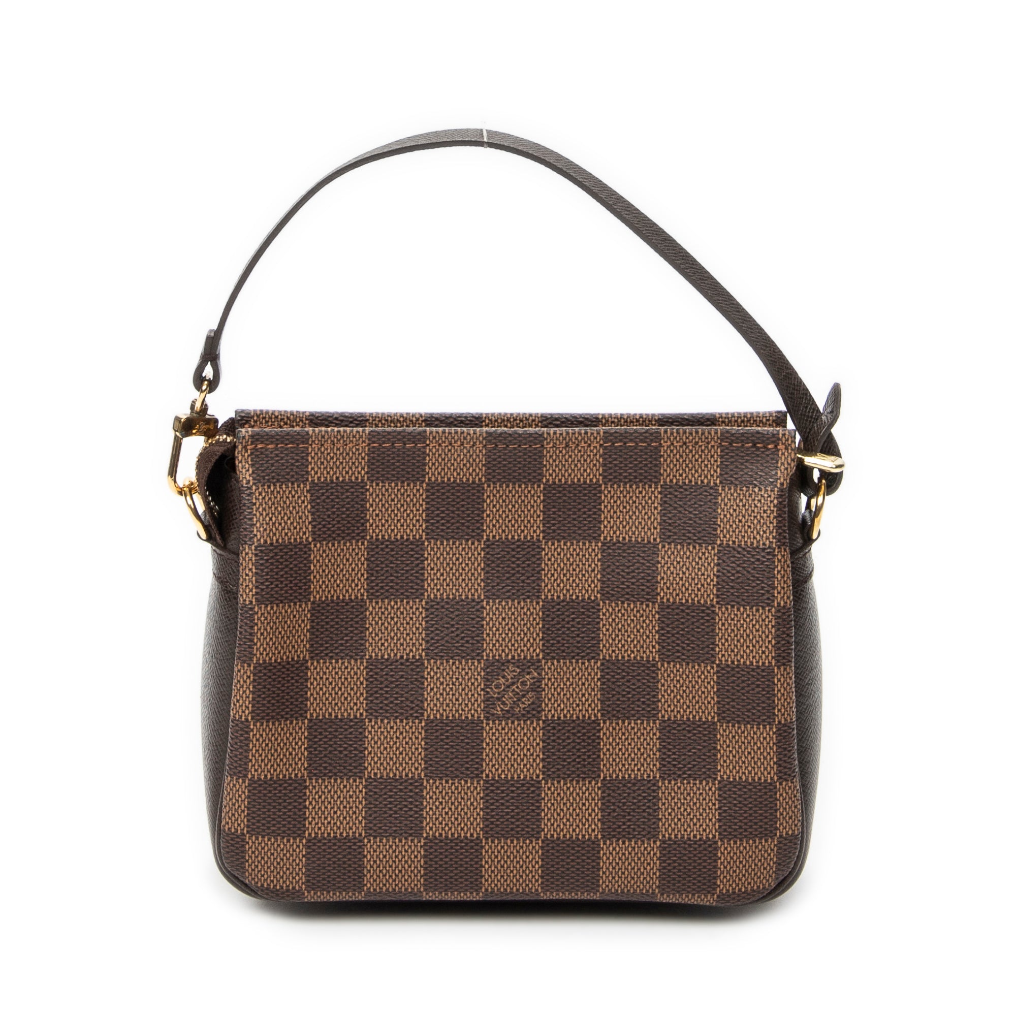 Pouch Trousse Make Up Pouch Brown Damier Ebene