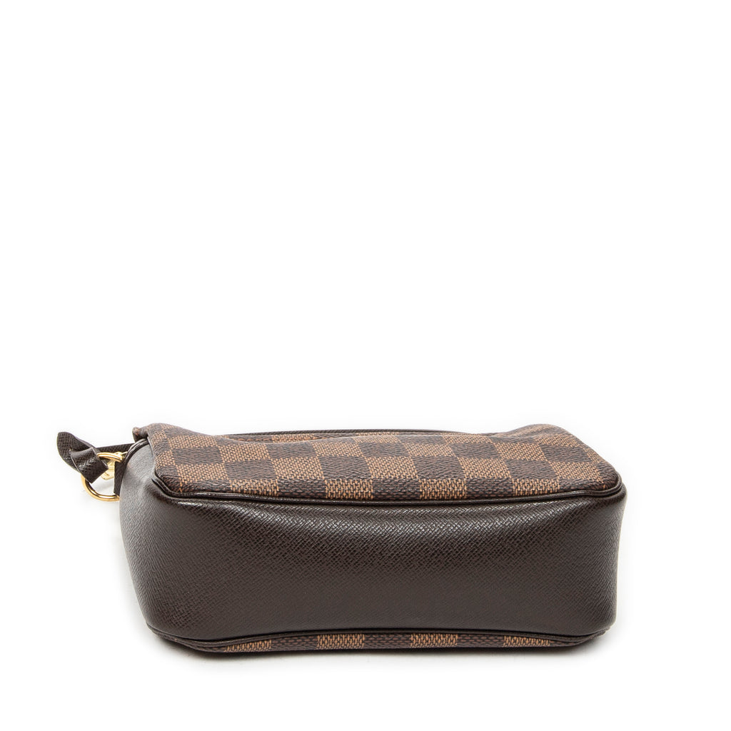 Pouch Trousse Make Up Pouch Brown Damier Ebene