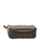 Pouch Trousse Make Up Pouch Brown Damier Ebene