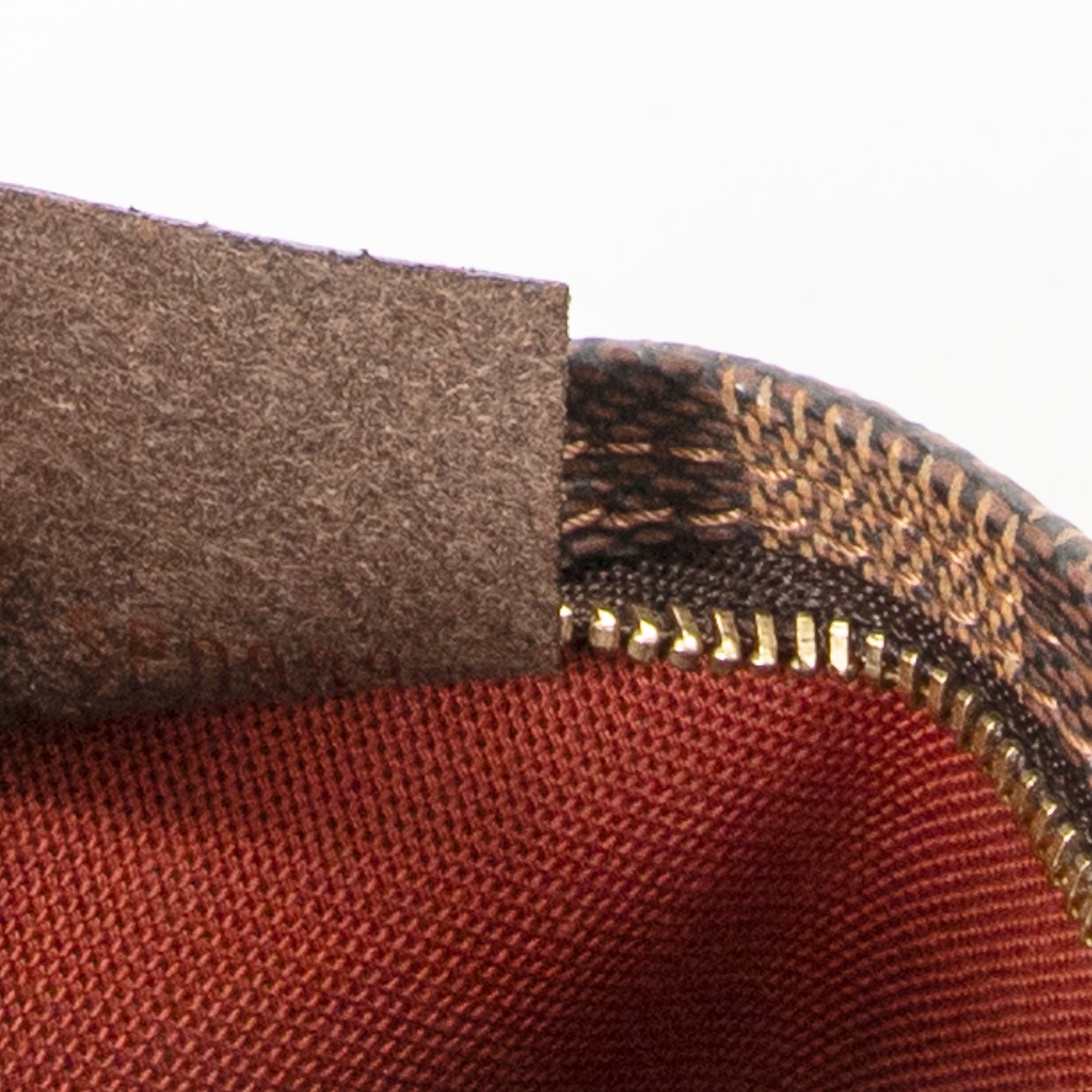 Pouch Trousse Make Up Pouch Brown Damier Ebene