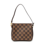 Pouch Trousse Make Up Pouch Brown Damier Ebene