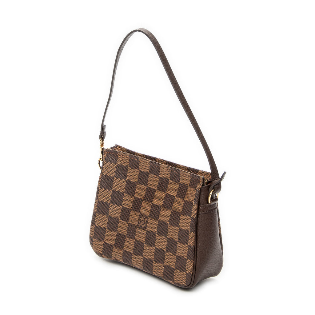 Pouch Trousse Make Up Pouch Brown Damier Ebene