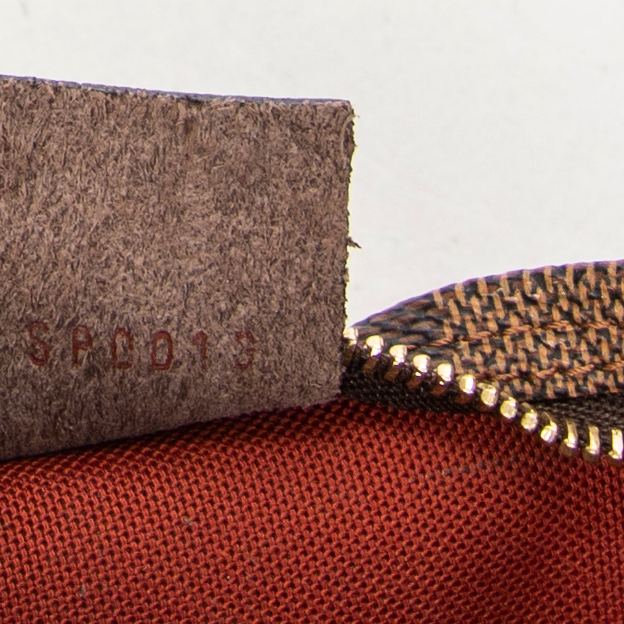 Pouch Trousse Make Up Pouch Brown Damier Ebene