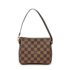 Pouch Trousse Make Up Pouch Brown Damier Ebene