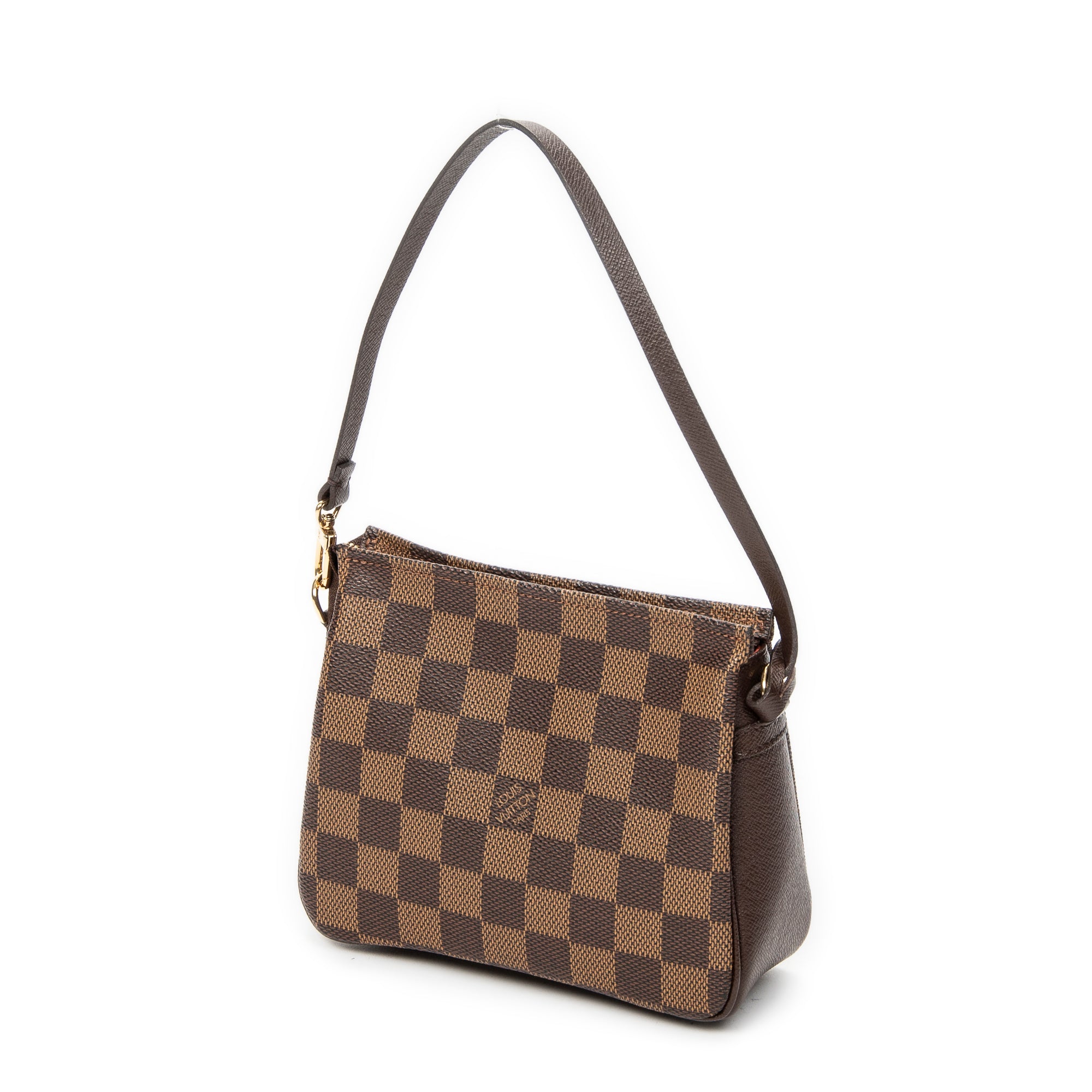Pouch Trousse Make Up Pouch Brown Damier Ebene