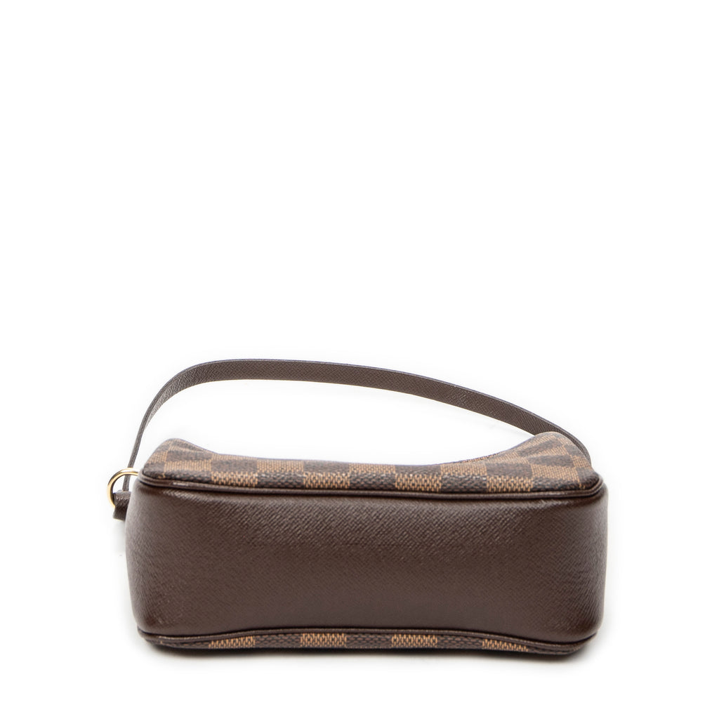 Pouch Trousse Make Up Pouch Brown Damier Ebene