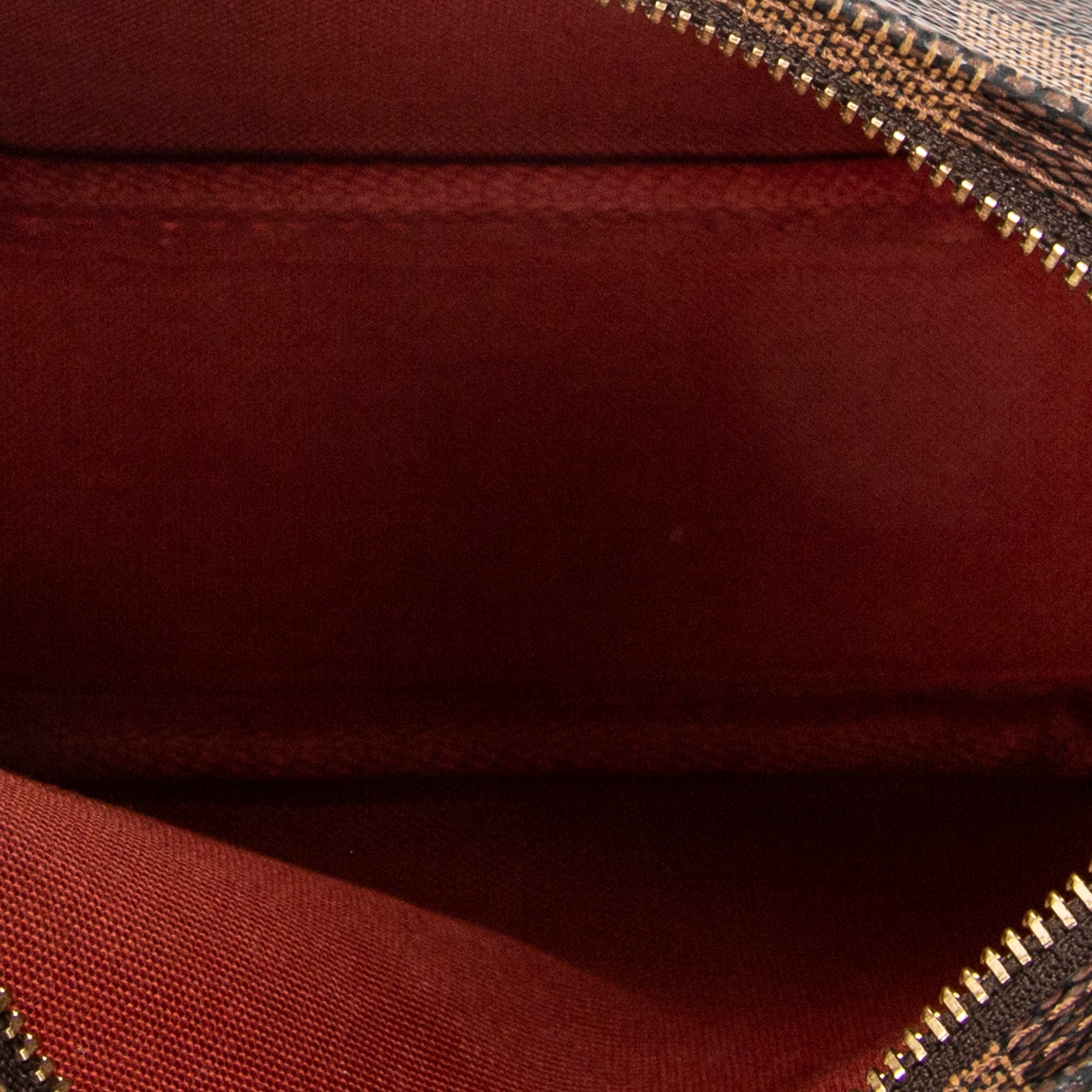 Pouch Trousse Make Up Pouch Brown Damier Ebene