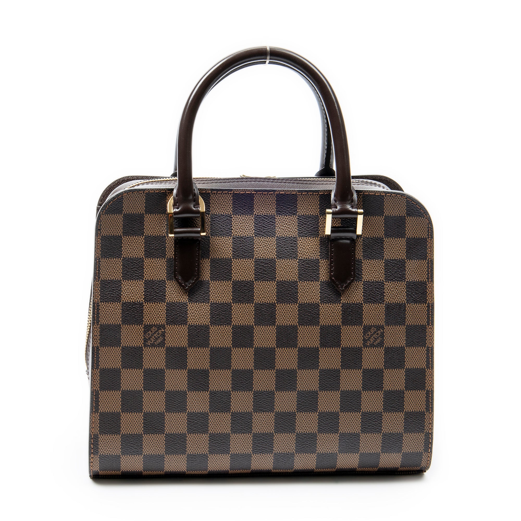 Handbag Triana Brown Damier Ebene