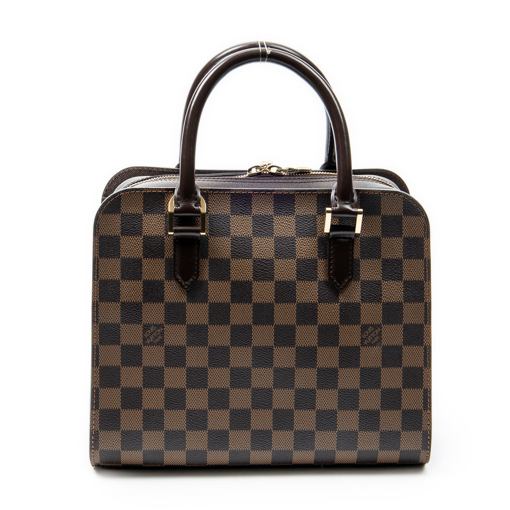 Handbag Triana Brown Damier Ebene