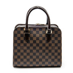 Handbag Triana Brown Damier Ebene