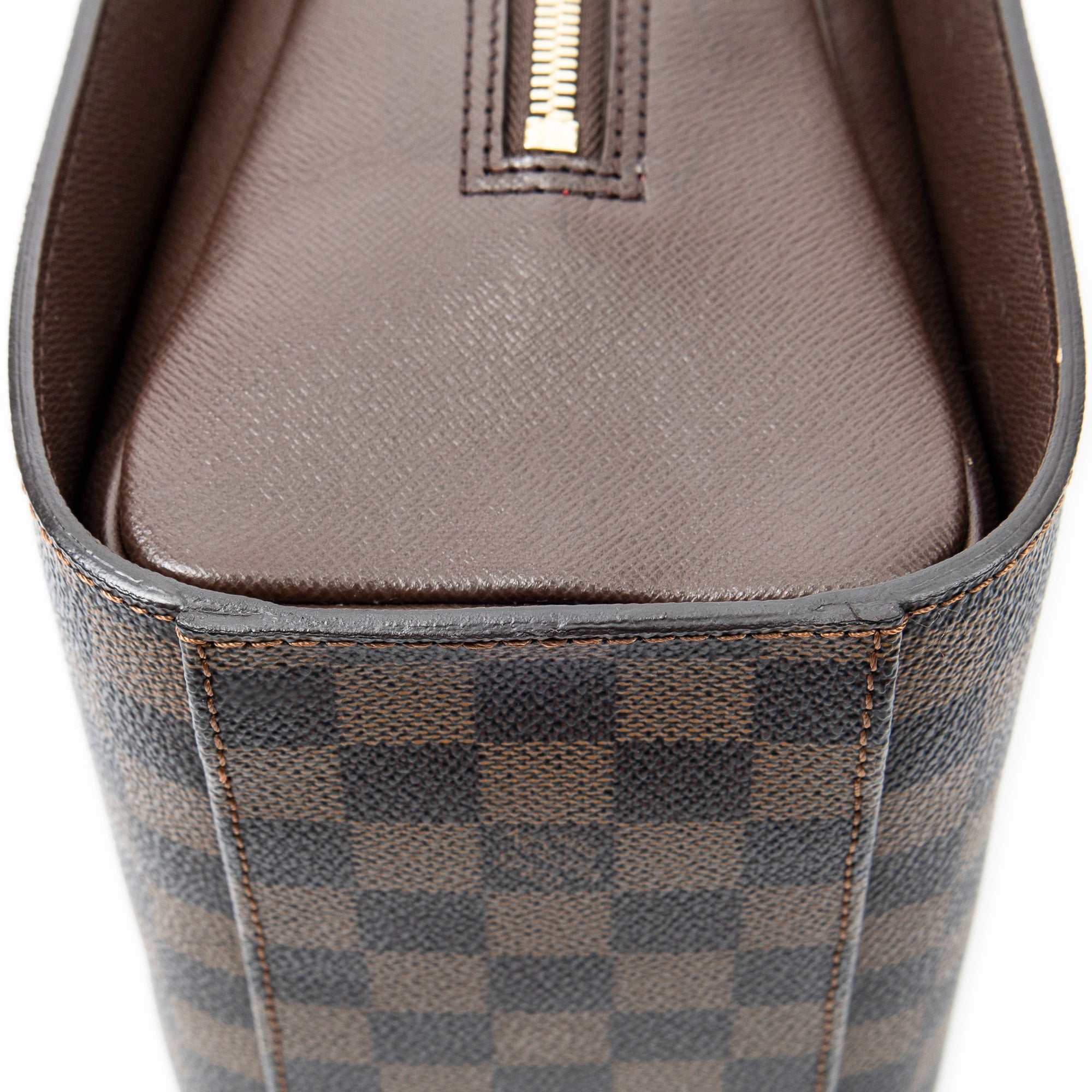 Handbag Triana Brown Damier Ebene