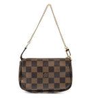 Pouch Mini Pochette Accessoires Brown Damier Ebene