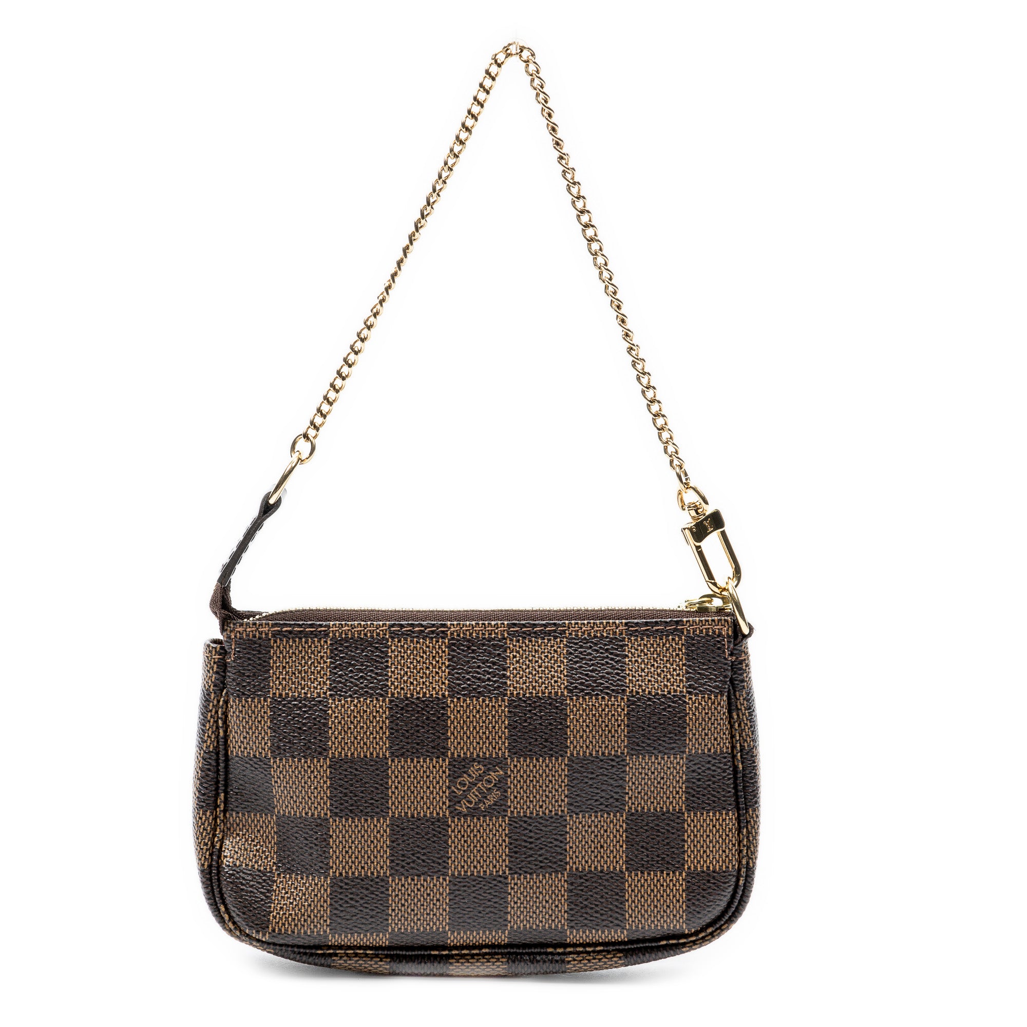 Pouch Mini Pochette Accessoires Brown Damier Ebene