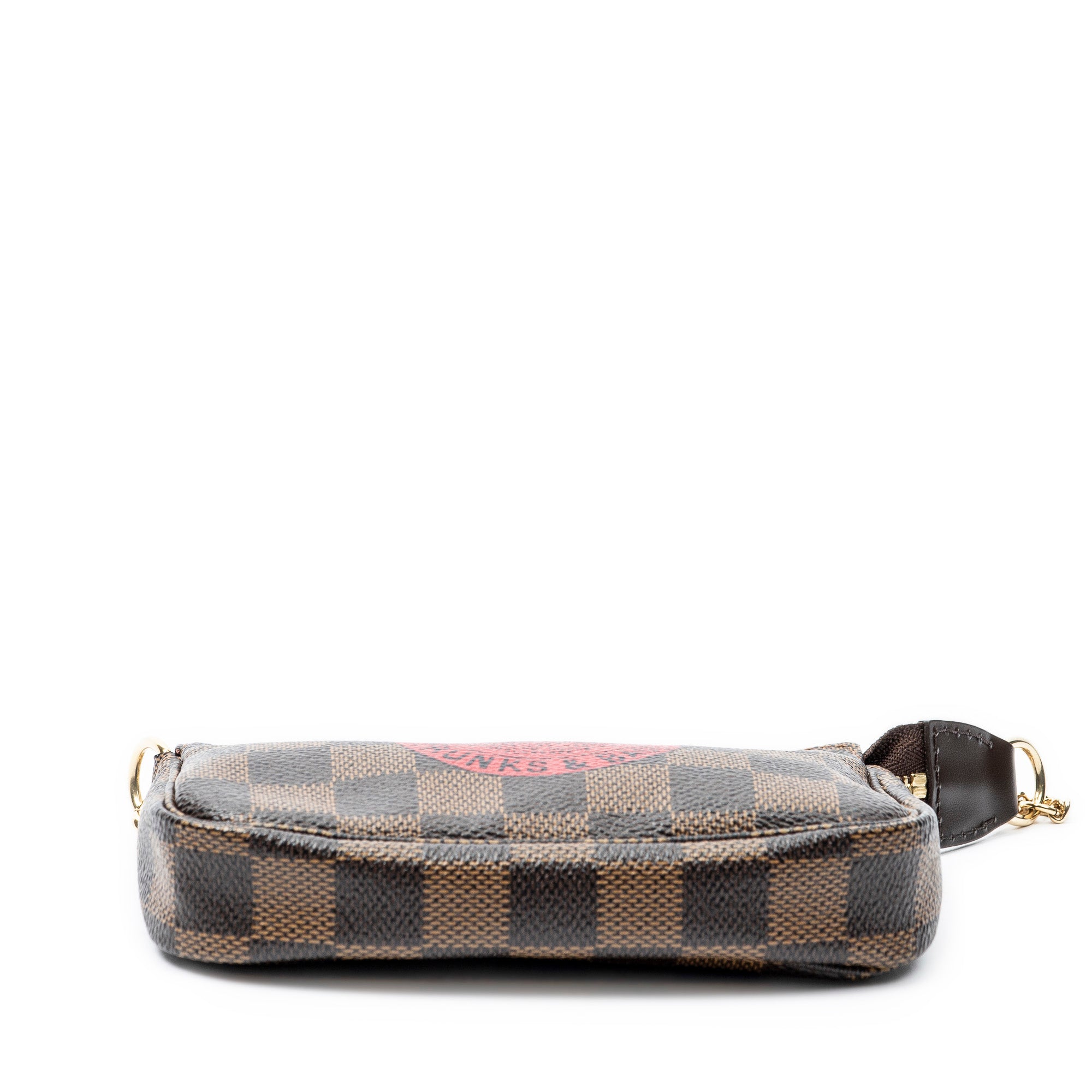 Pouch Mini Pochette Accessoires Brown Damier Ebene