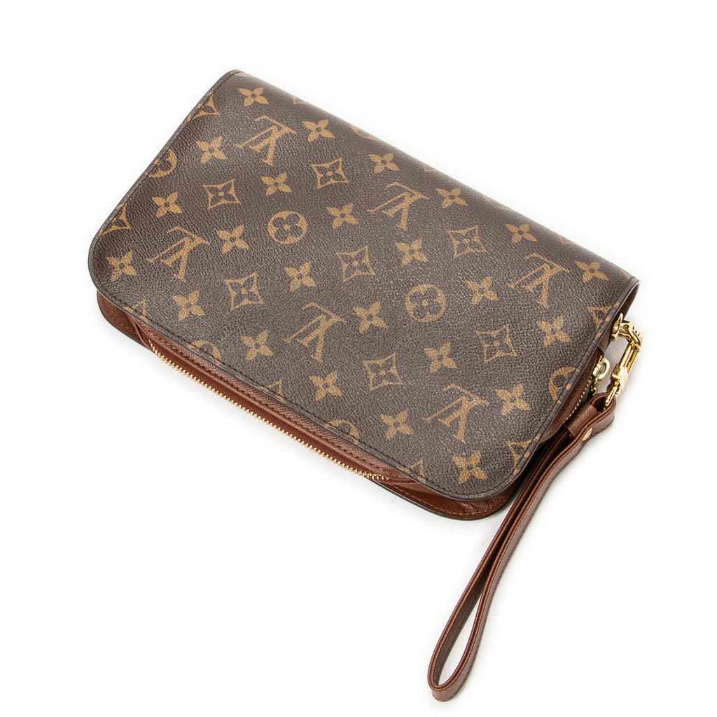 Shoulder Bag Orsay Brown Monogram Canvas