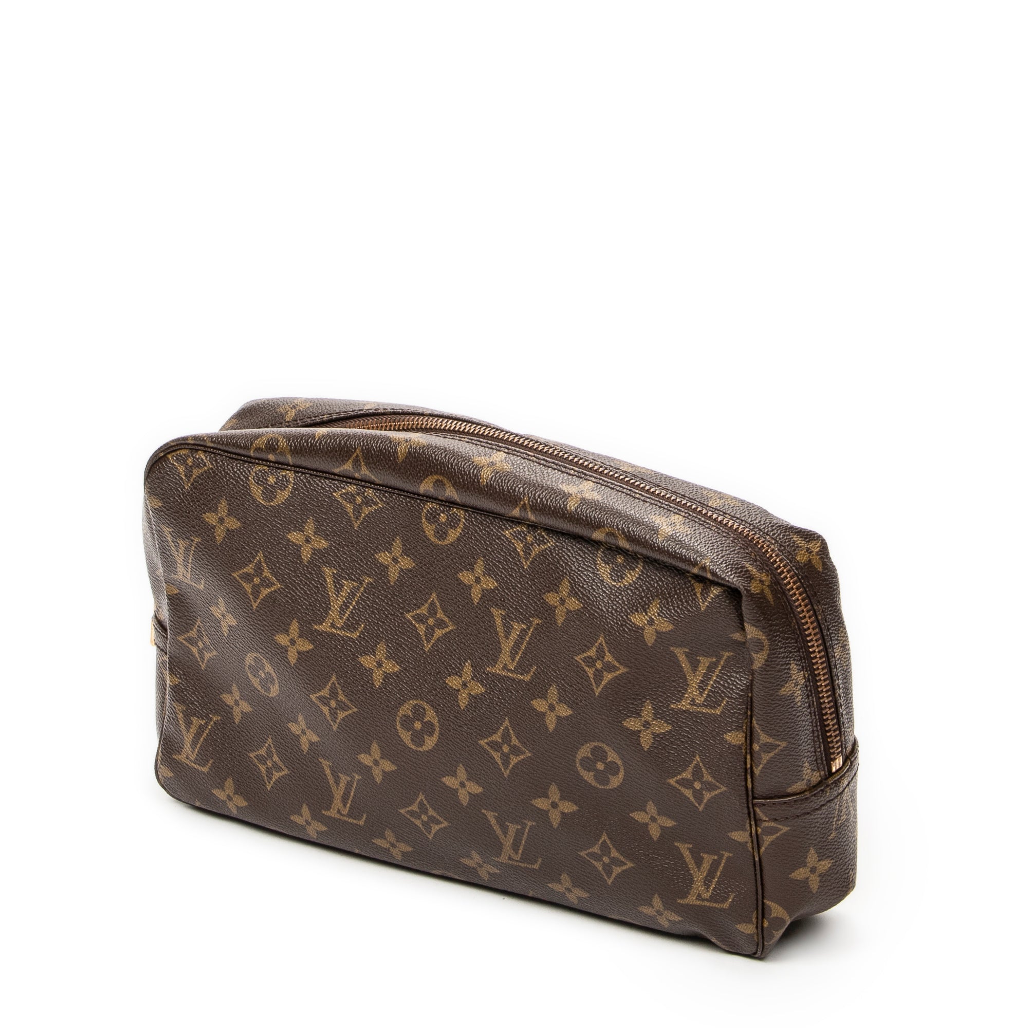 Pouch Toiletry Pouch GM Brown Monogram Canvas