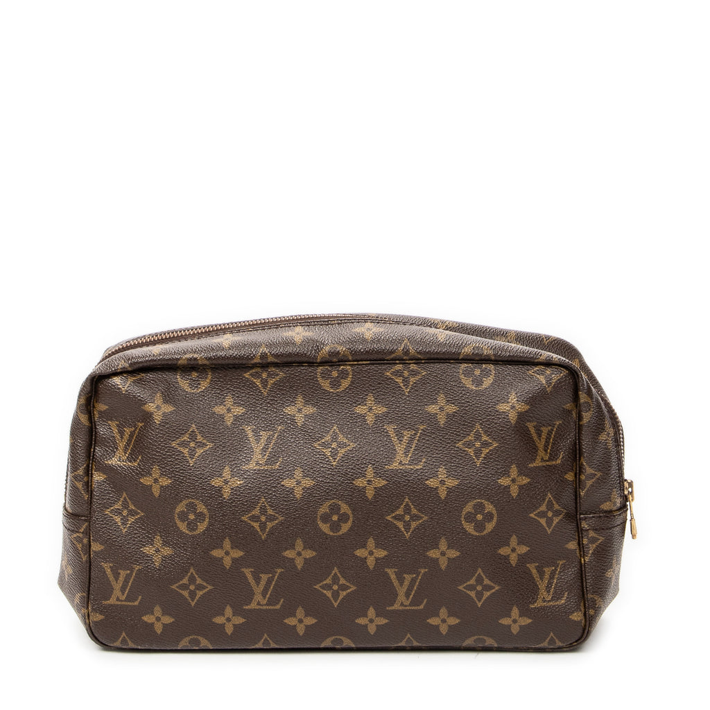 Pouch Toiletry Pouch GM Brown Monogram Canvas