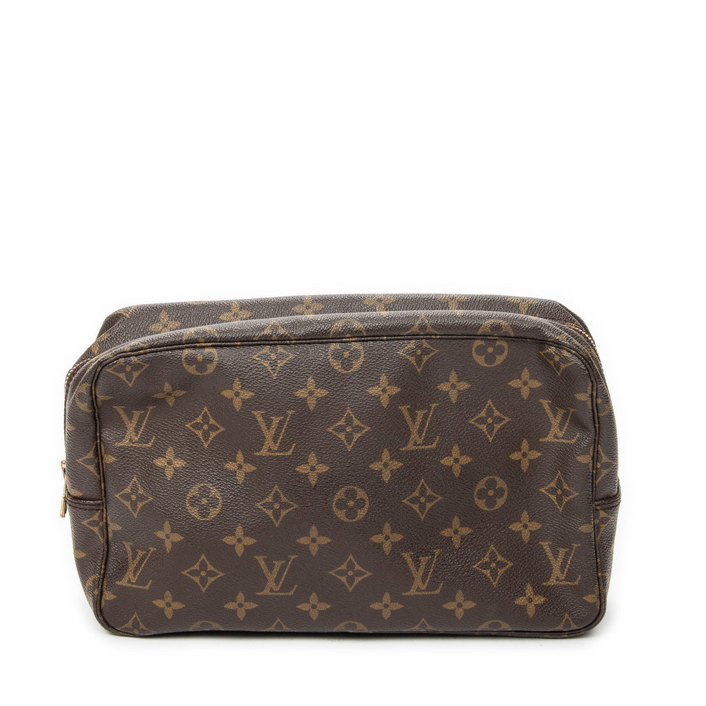 Pouch Toiletry Pouch GM Brown Monogram Canvas