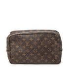 Pouch Toiletry Pouch GM Brown Monogram Canvas