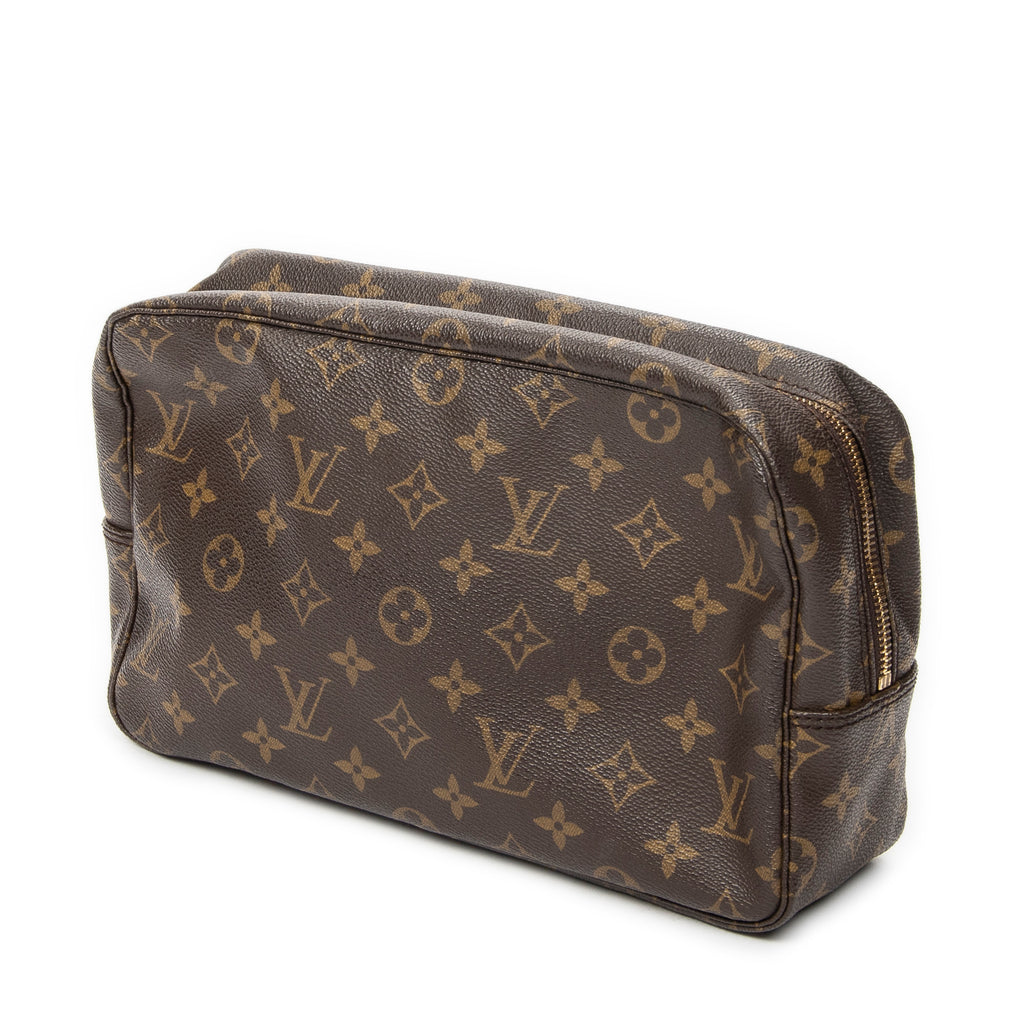 Pouch Toiletry Pouch GM Brown Monogram Canvas