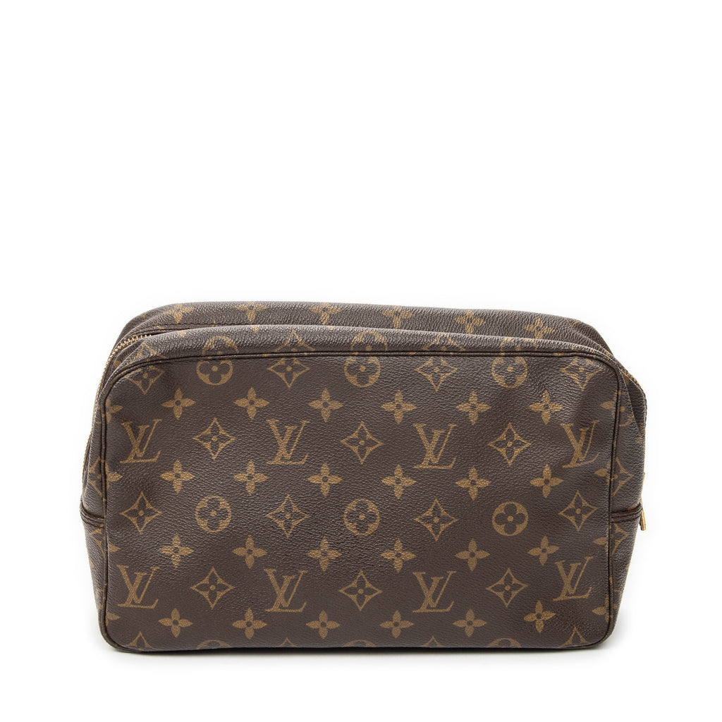 Pouch Toiletry Pouch GM Brown Monogram Canvas