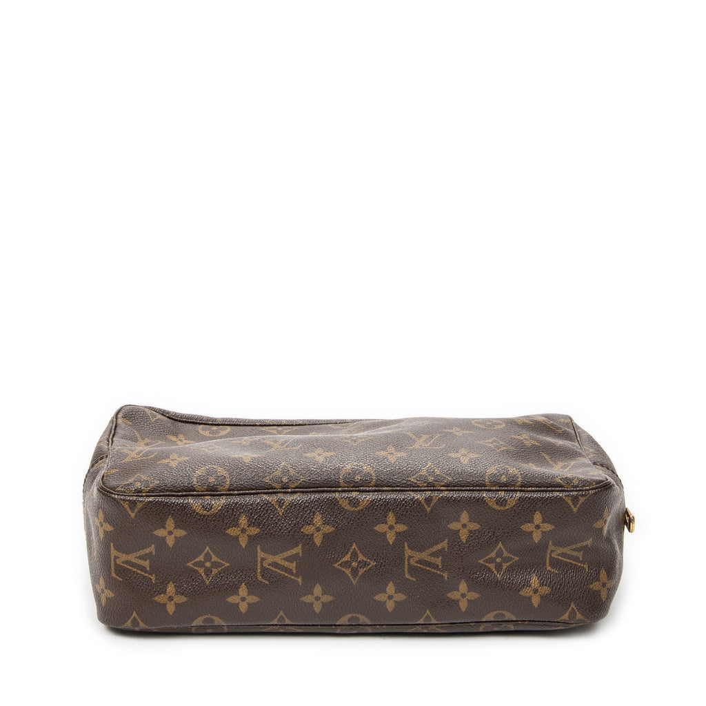 Pouch Toiletry Pouch GM Brown Monogram Canvas