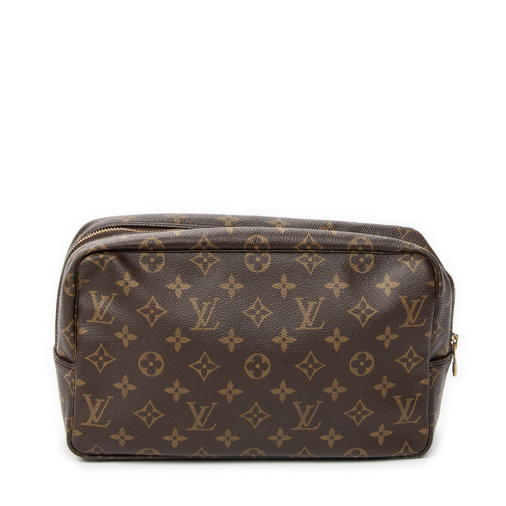 Pouch Toiletry Pouch GM Brown Monogram Canvas
