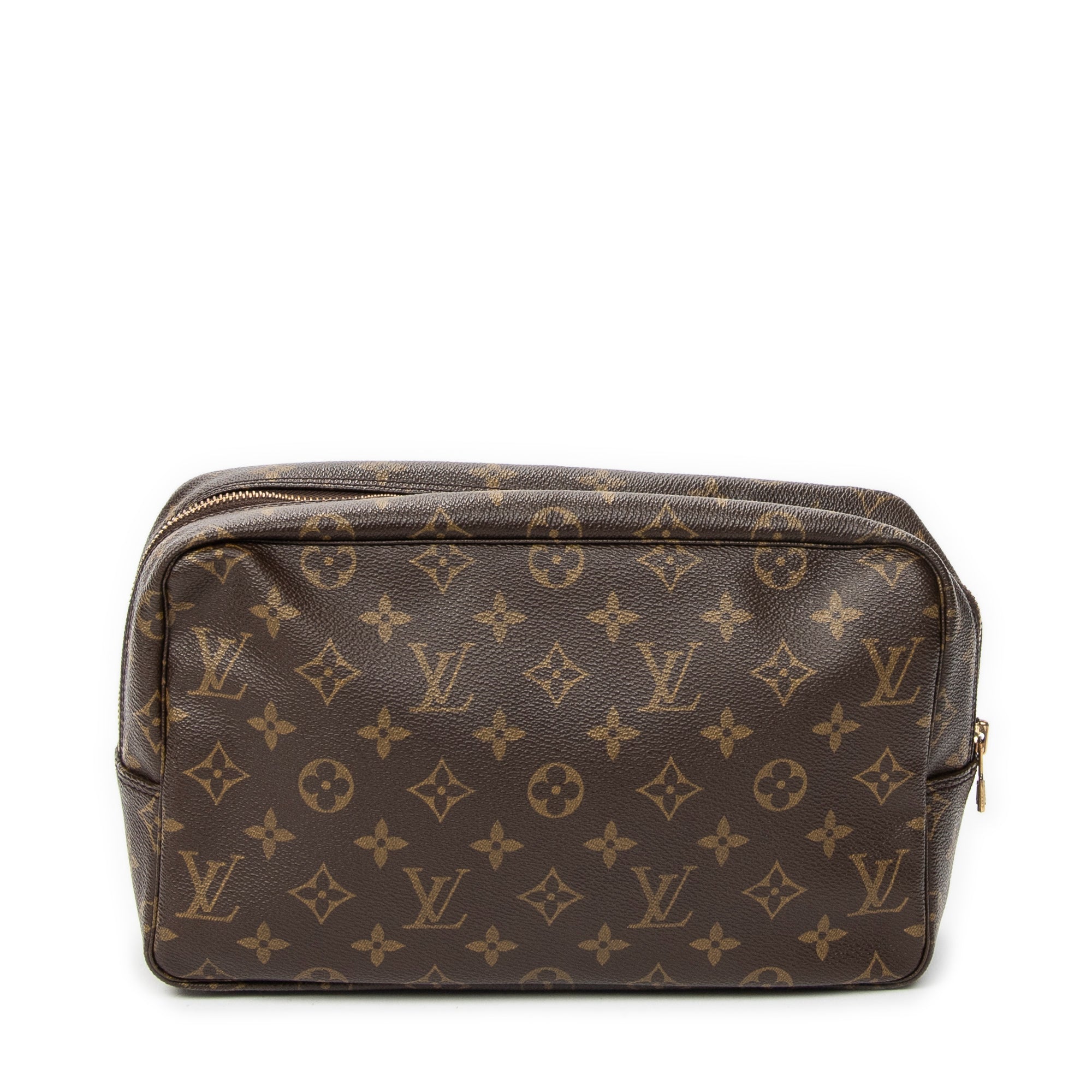 Pouch Toiletry Pouch GM Brown Monogram Canvas