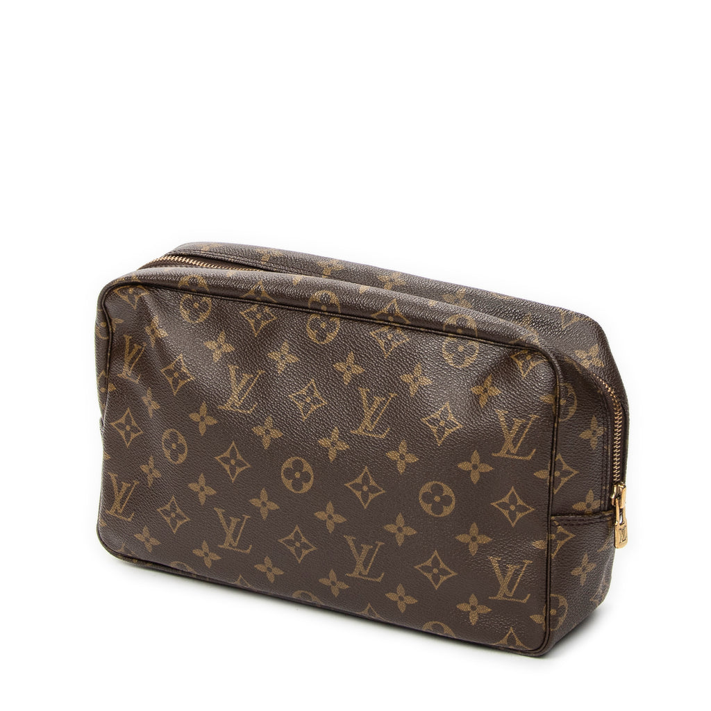 Pouch Toiletry Pouch GM Brown Monogram Canvas