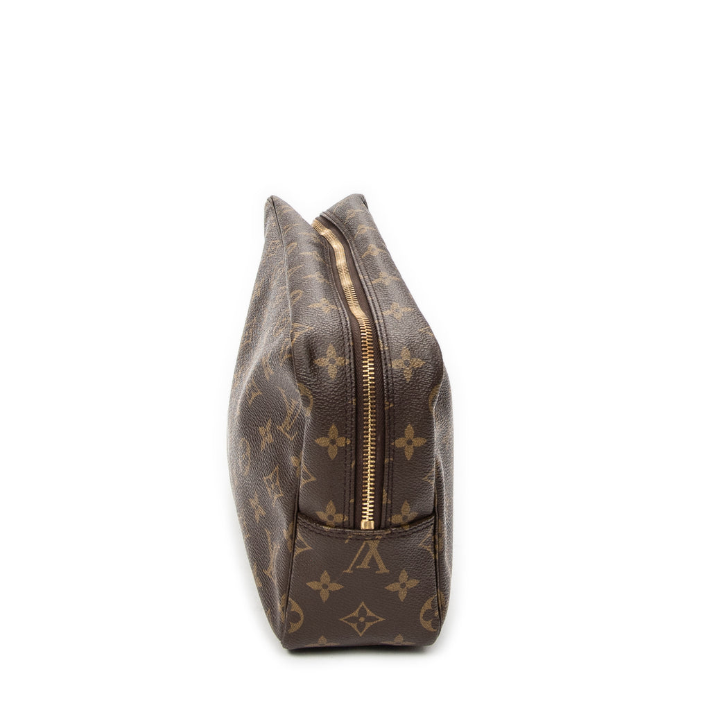 Pouch Toiletry Pouch GM Brown Monogram Canvas