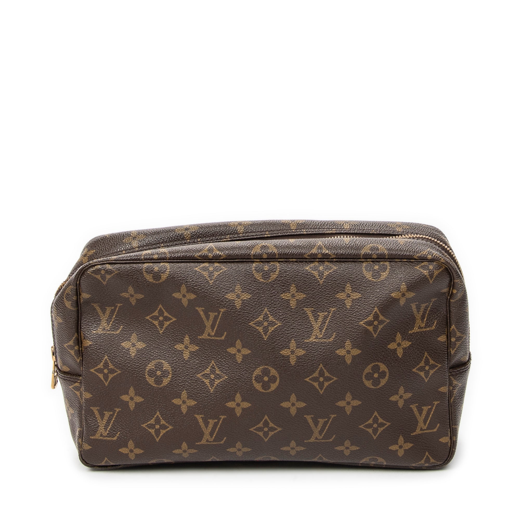 Pouch Toiletry Pouch GM Brown Monogram Canvas