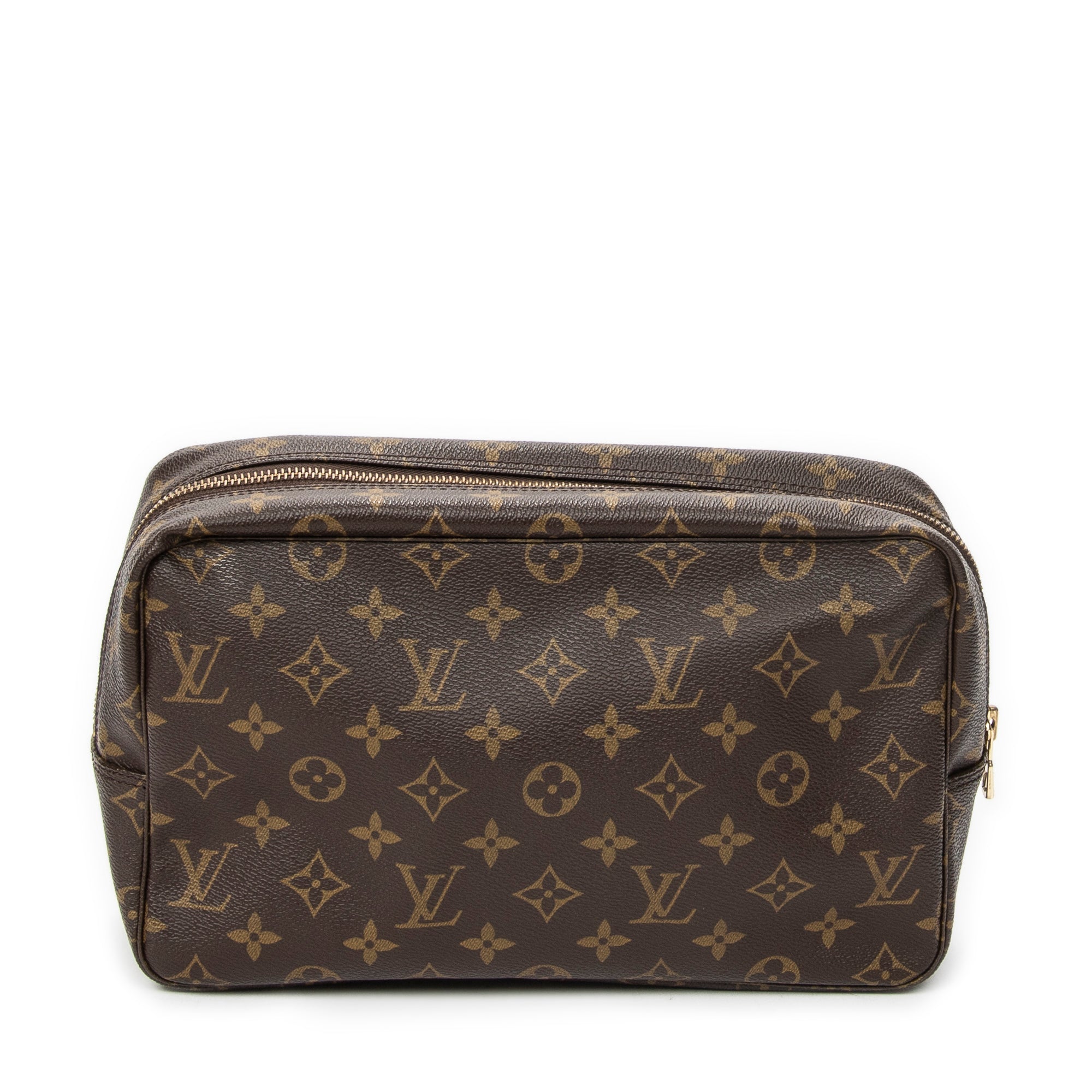 Pouch Toiletry Pouch GM Brown Monogram Canvas