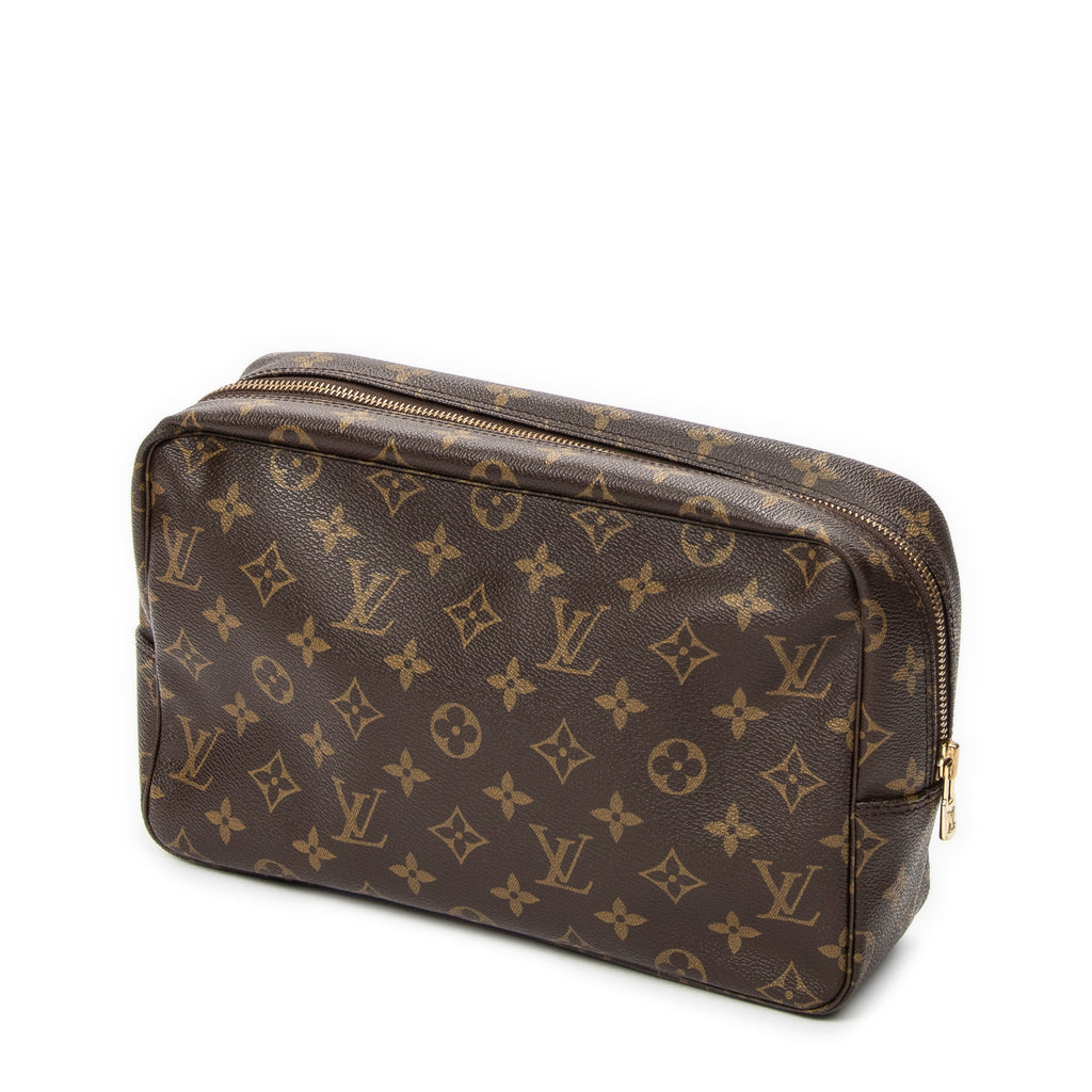 Pouch Toiletry Pouch GM Brown Monogram Canvas