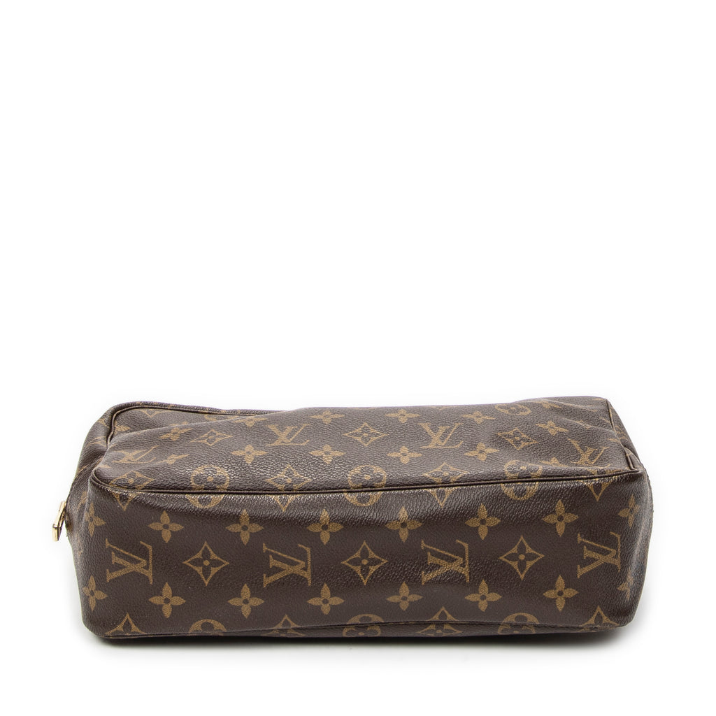 Pouch Toiletry Pouch GM Brown Monogram Canvas