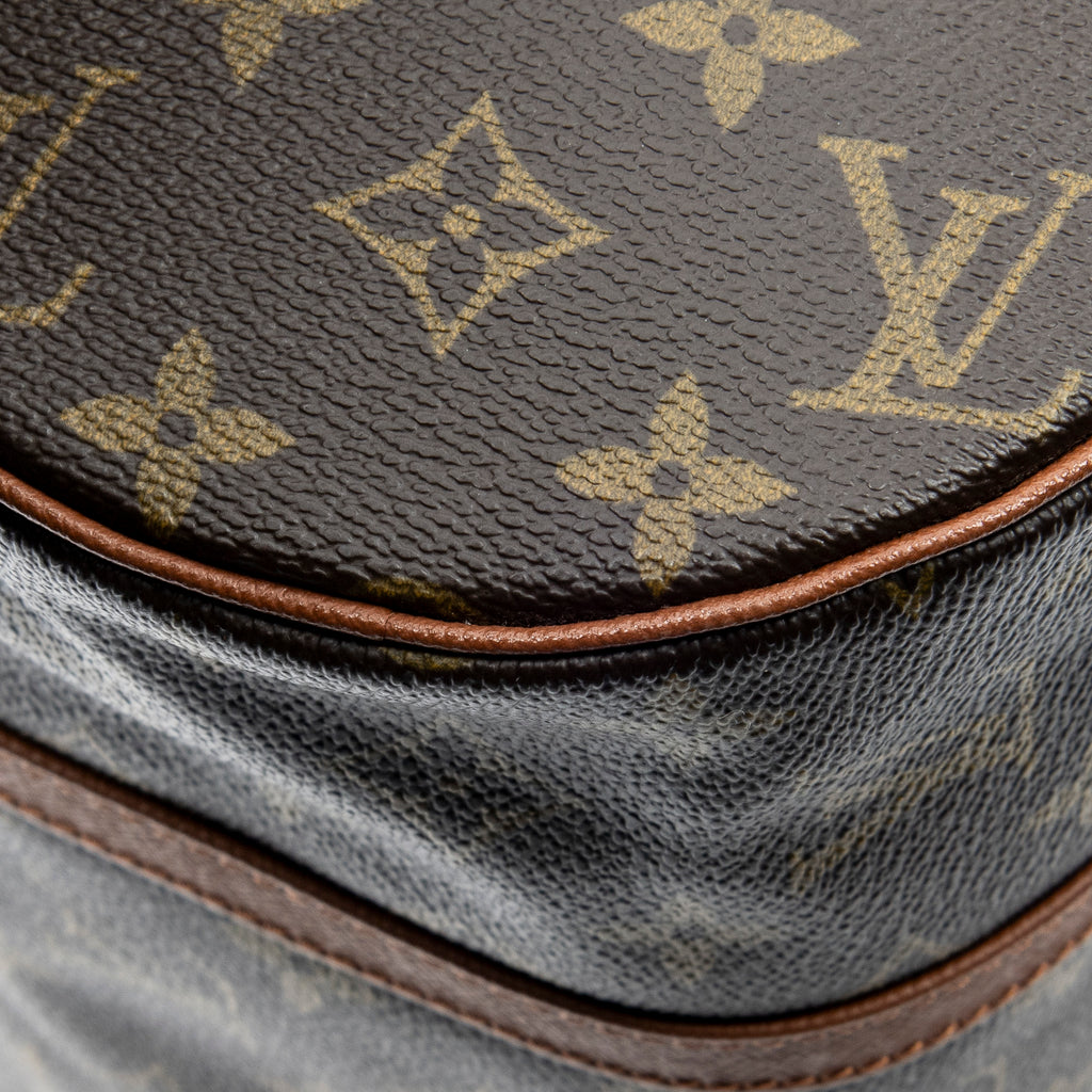 Handbag Papillon 30 Brown Monogram Canvas