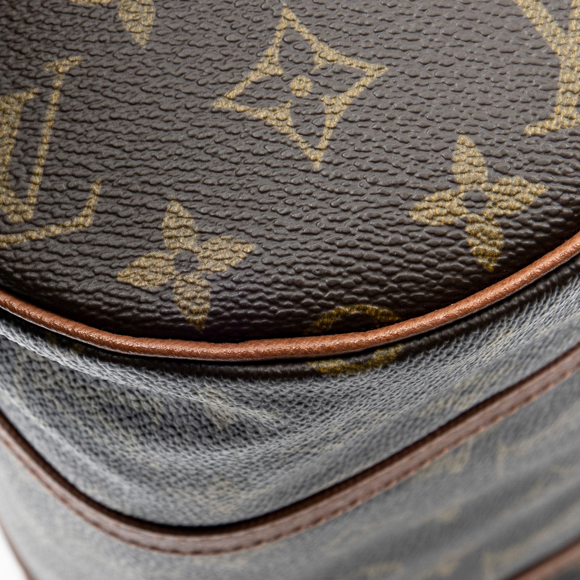 Handbag Papillon 30 Brown Monogram Canvas