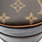Handbag Papillon 30 Brown Monogram Canvas
