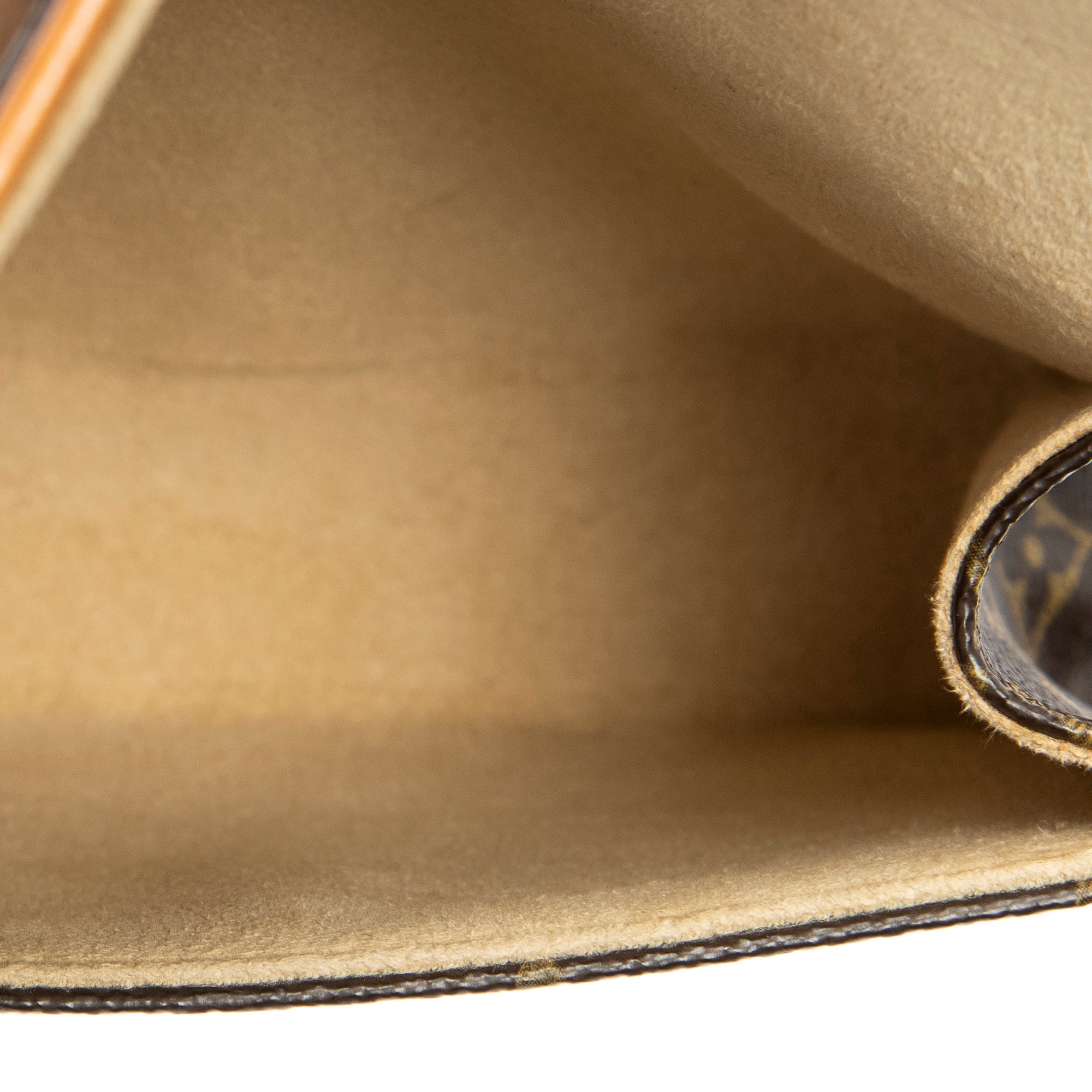 Sac bandoulière Florentine en toile Monogram marron