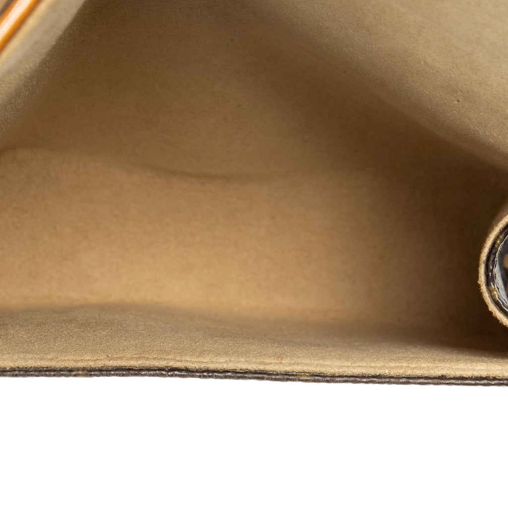 Shoulder Bag Florentine Brown Monogram Canvas