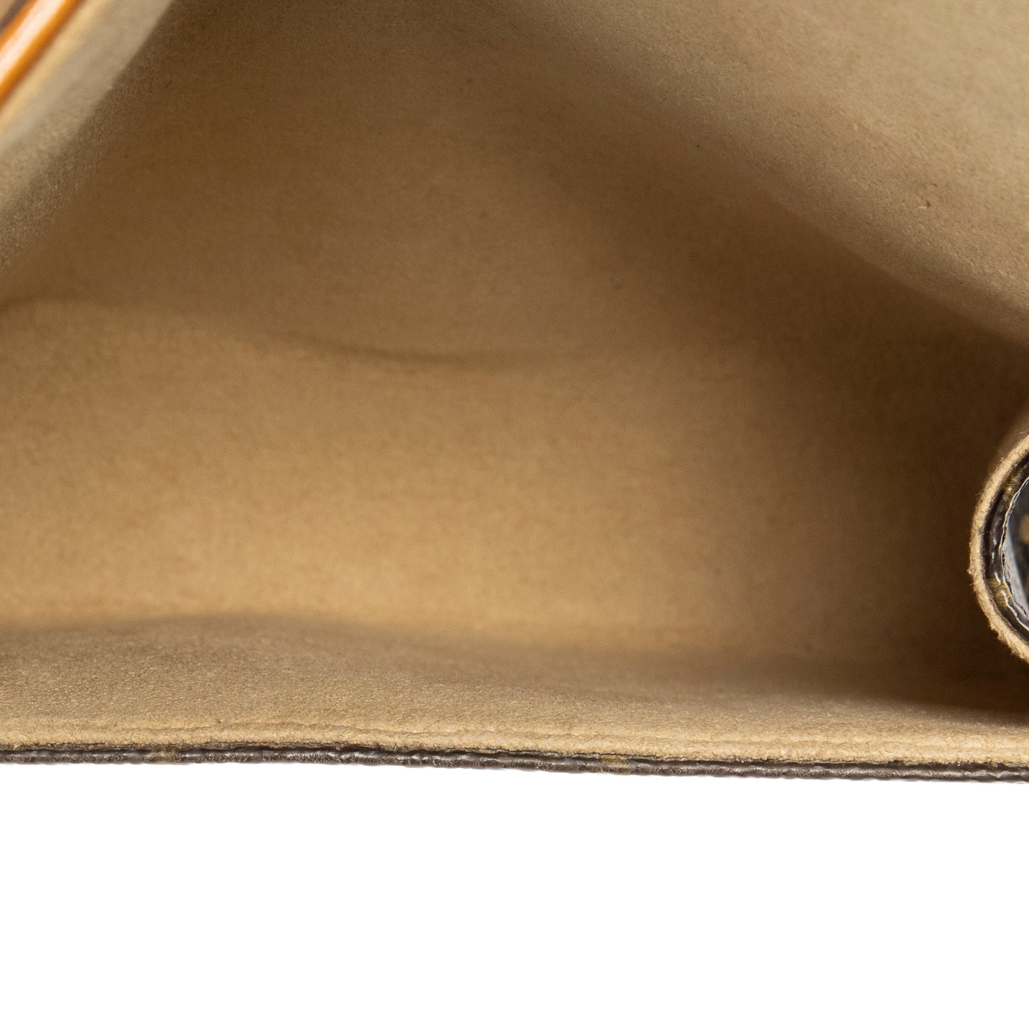 Shoulder Bag Florentine Brown Monogram Canvas