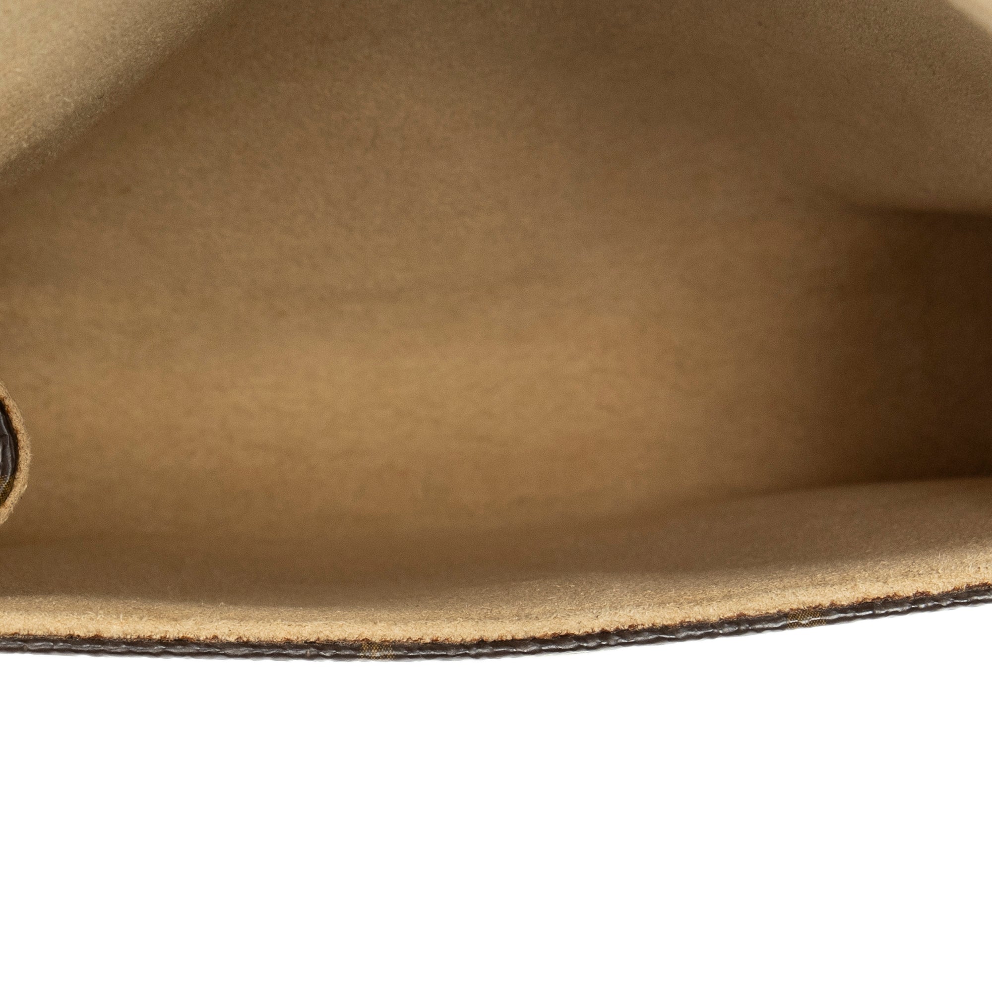 Shoulder Bag Florentine Brown Monogram Canvas