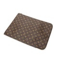 Clutch Poche Documents GM Brown Monogram Canvas