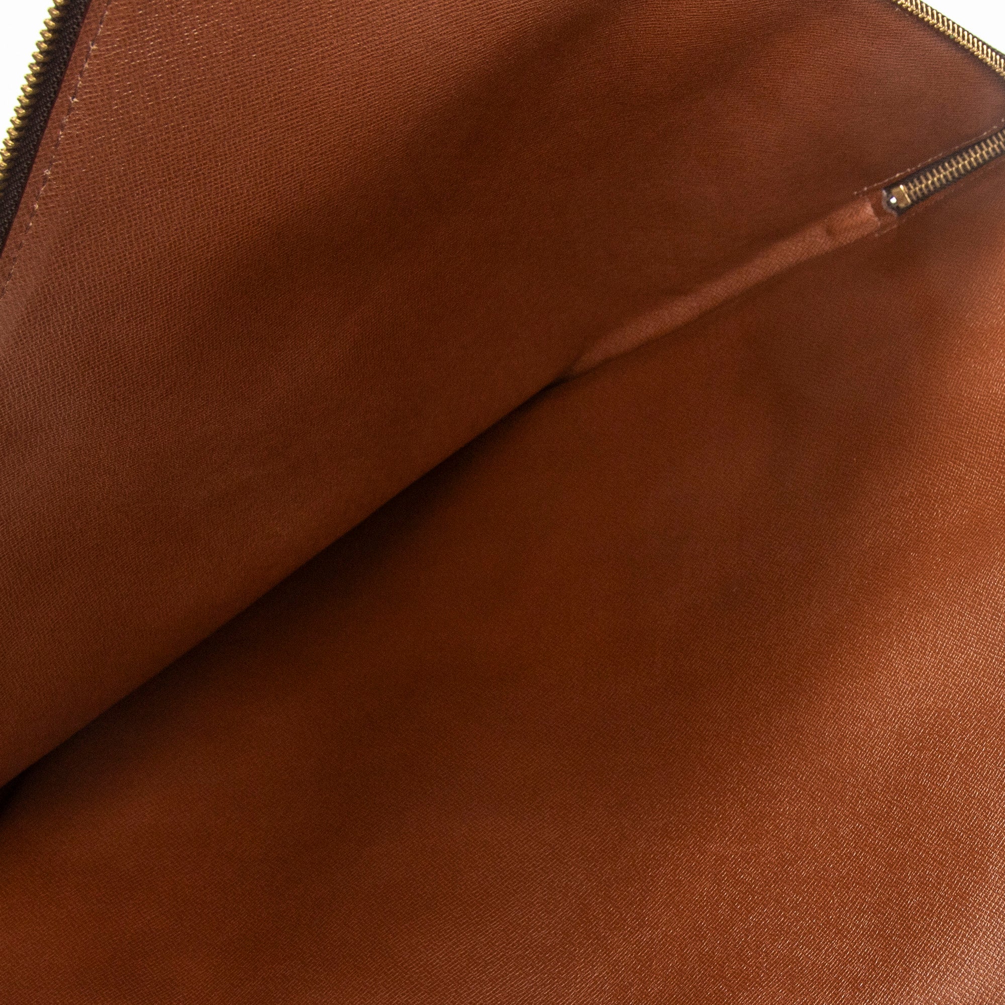 Clutch Poche Documents GM Brown Monogram Canvas